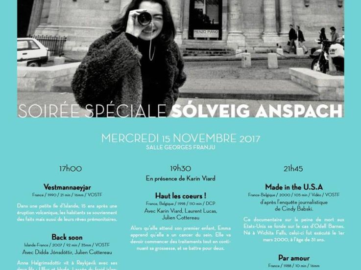Hommage à Sólveig Anspach à la Cinémathèque