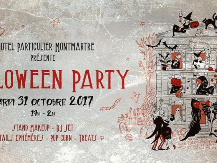 Halloween Party 2017 à l'Hôtel Particulier Montmartre