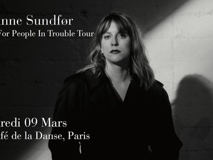 Susanne Sundfør en concert au Café de La Danse à Paris en mars 2018