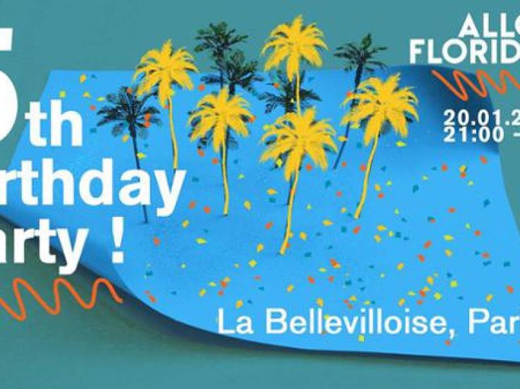 Allo Floride fête ses 5 ans à La Bellevilloise