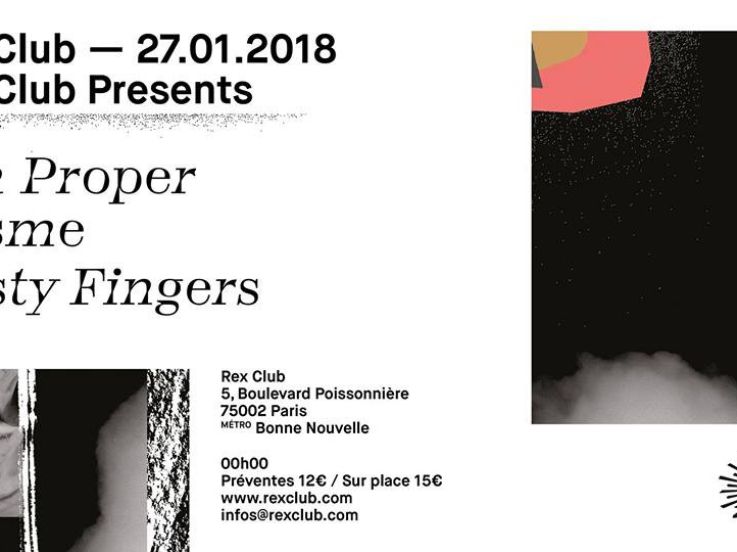 San Proper et Kosme au Rex Club