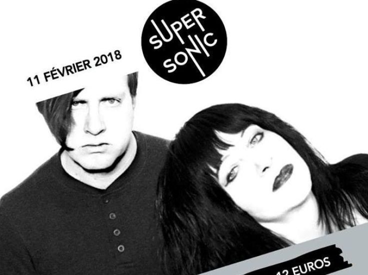 Lydia Lunch & Weasel Walter en concert au Supersonic