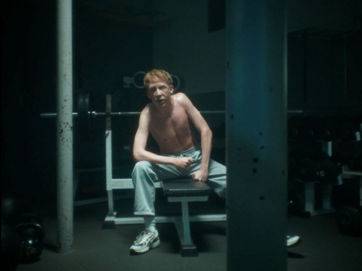 Eddy De Pretto en concert à l'Olympia de Paris en novembre 2018