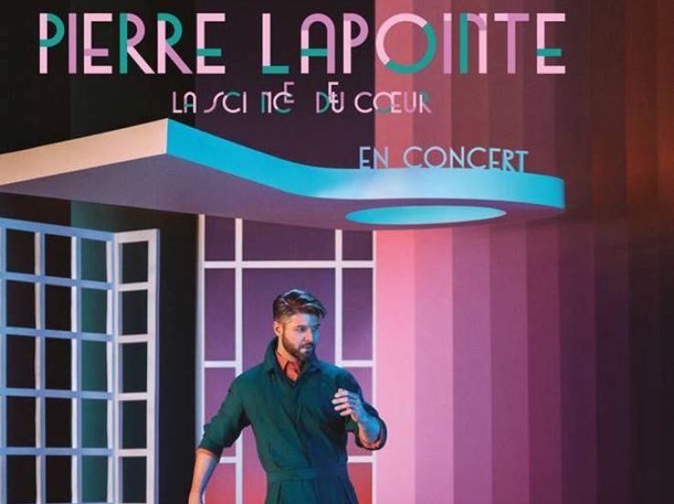 Pierre Lapointe en concert à La Salle Pleyel de Paris en octobre 2018