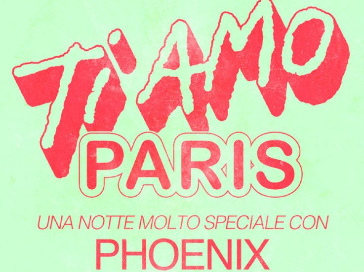 Ti Amo Paris : Phœnix en concert à La Gaîté Lyrique en mai 2018  