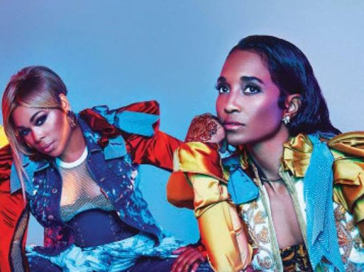 TLC en concert au Grand Rex de Paris en juin 2018