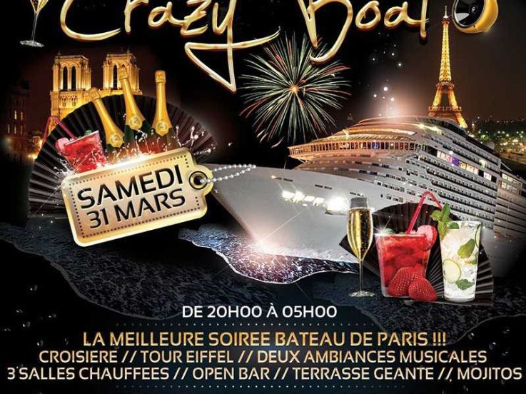 Crazy Boat Party de retour au River's King 