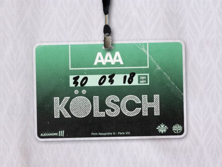 Kölsch en mode all night long au AAA Paris