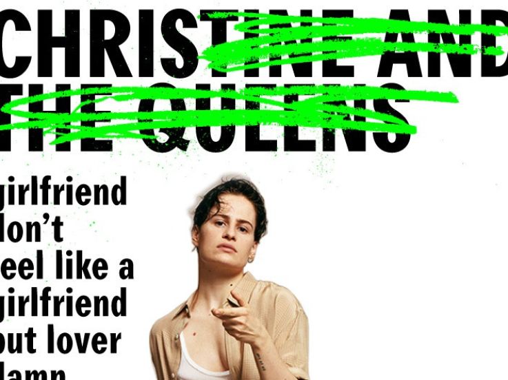 Christine and The Queens en concert à l'AccorHotels Arena Bercy de Paris en décembre 2018