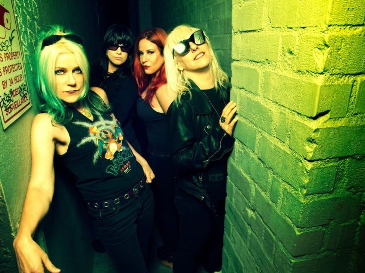 L7 en concert à La Cigale de Paris en juin 2018