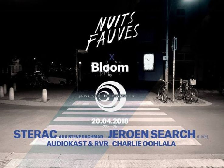 Bloom aux Nuits Fauves avec Sterac aka Steve Rachmad 