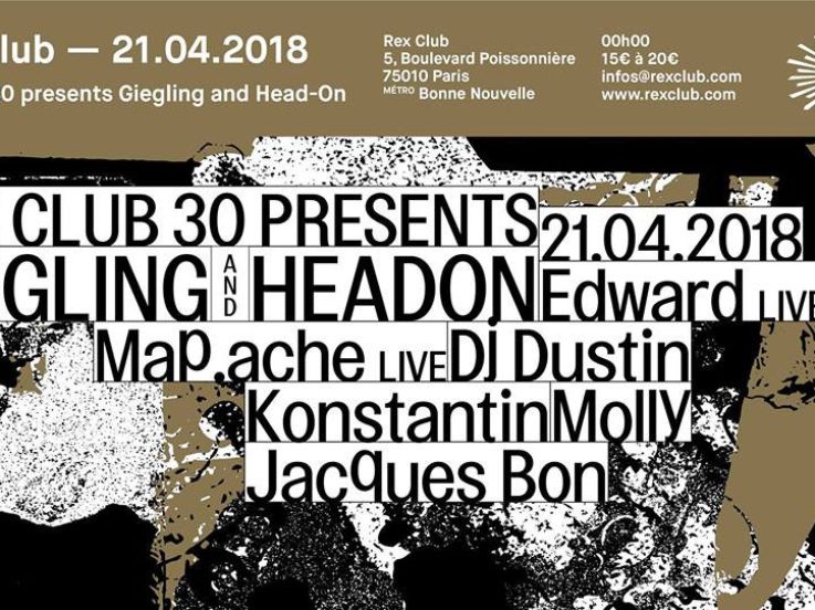 Headon x Giegling x Rex Club 30 Years