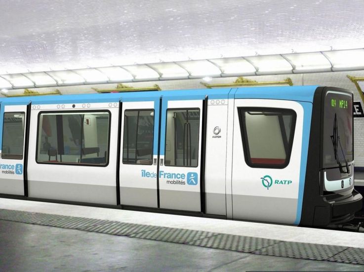 Nouvelle couleur pour les métros parisiens !