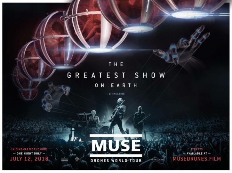 Muse : le Drones World Tour à revivre au cinéma 