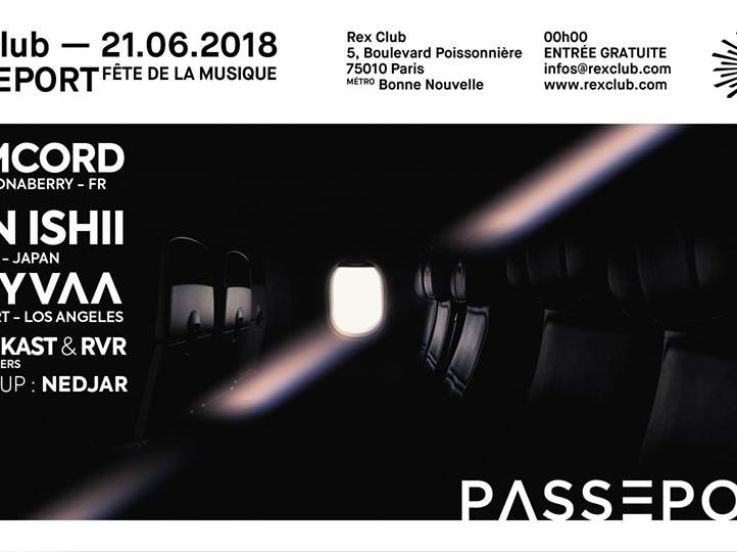 Rex Club "Fête de la Musique" 2018 : KEN ISHII, Onyvaa, Remcord