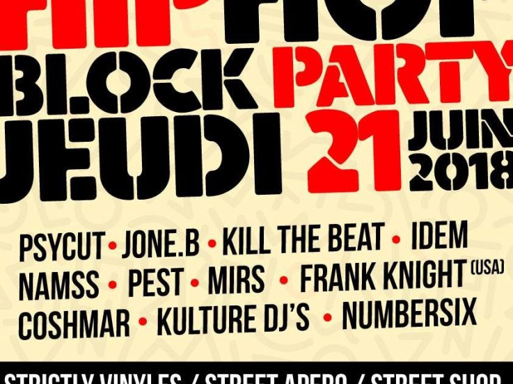 Fête de la Musique 2018 à Paris : Hip Hop Block Party Impasse St Sébastien 