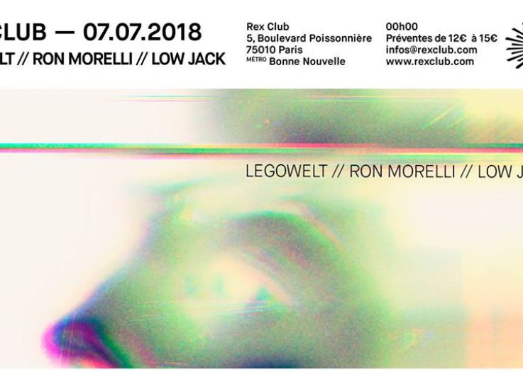 Rex Club présente Legowelt, Ron Morelli et Low Jack