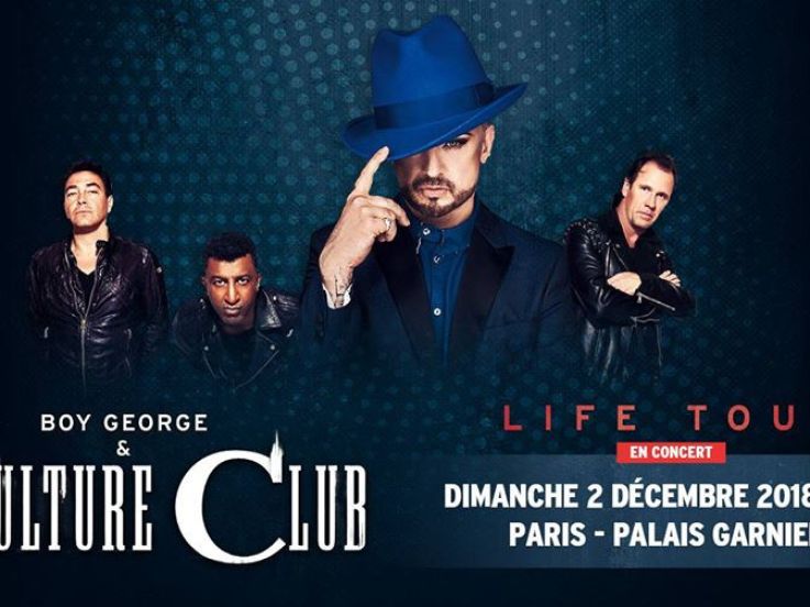 Boy George & Culture Club à l'Opéra Garnier de Paris