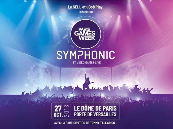Paris Games Week Symphonic 2018 au Dôme de Paris - Palais des Sports 