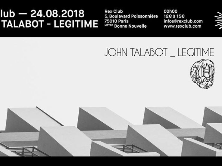 Rex Club présente John Talabot & Legitime
