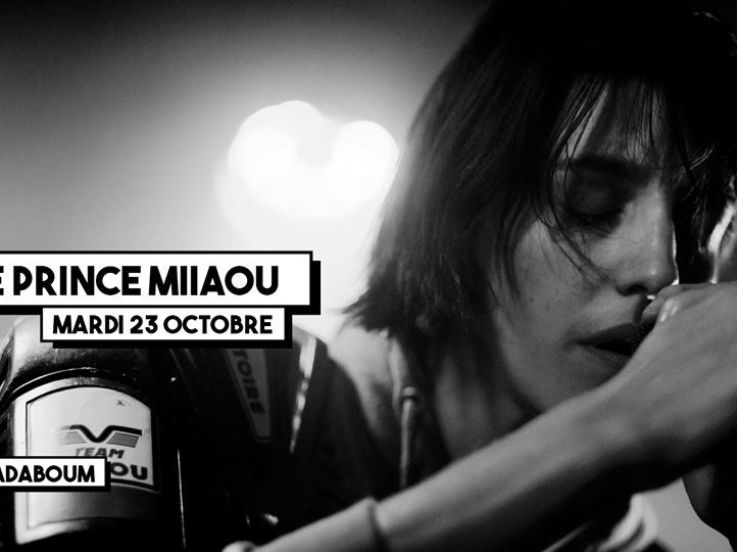 Le Prince Miiaou en concert au Badaboum en octobre 2018