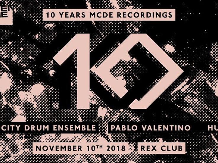 10 Years MCDE Recordings x COTD au Rex Club avec Motor City Drum Ensemble 
