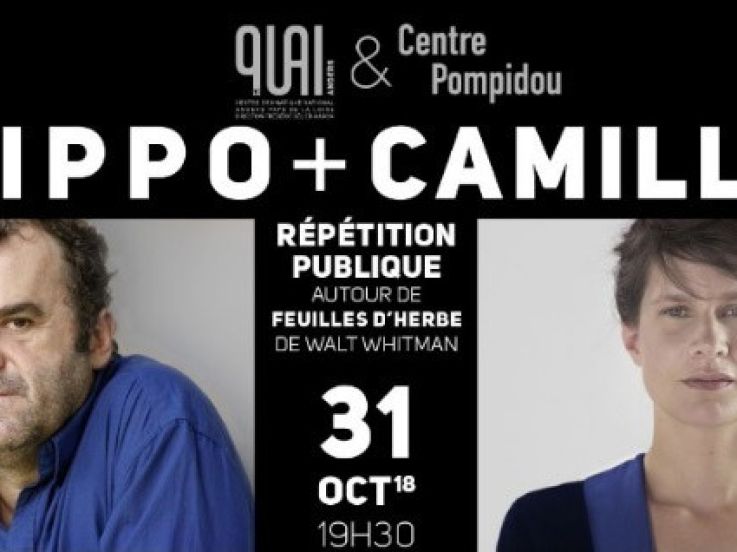 Pippo et Camille : répétition publique et gratuite au Centre Pompidou