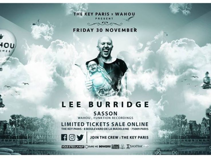 The Key Paris X Wahou avec Lee Burridge