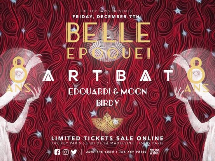 Belle Epoque! fête ses 8 ans à The Key Paris