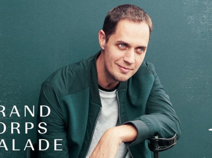 Grand Corps Malade en concert à l'Olympia de Paris en octobre 2019