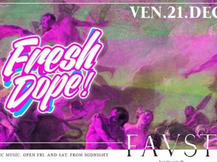 Fresh Dope au Faust avec Daaamn et Kelly May