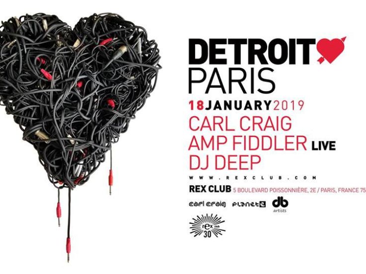 Detroit Love Paris avec Carl Craig au Rex Club