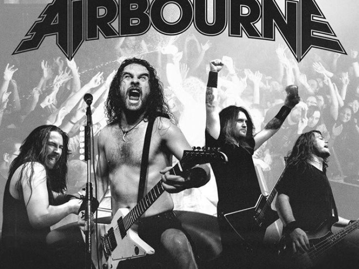 Airbourne en concert à La Cigale de Paris en octobre 2019