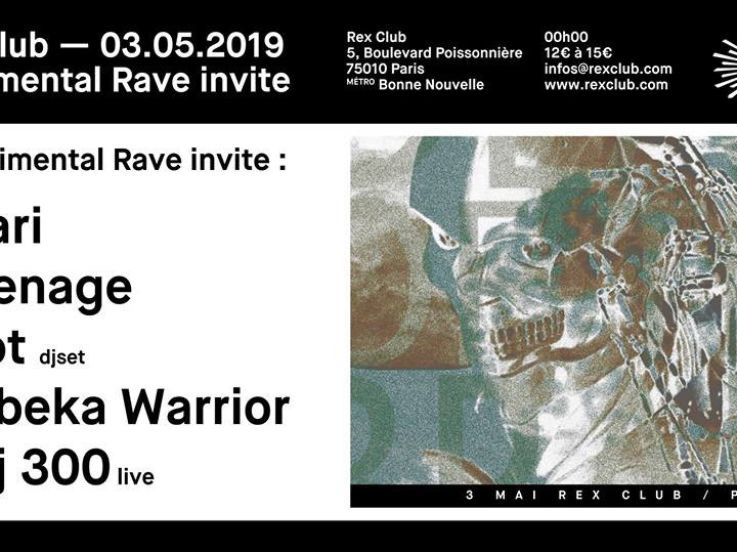 Sentimental Rave invite Atari Teenage Riot et Rebeka Warrior au Rex Club