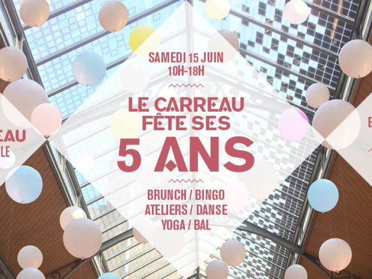  Le Carreau du Temple fête ses 5 ans