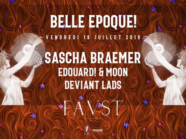 Belle Epoque! au Faust avec Sascha Braemer