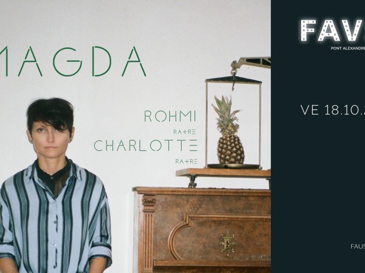 Magda, Rohmi et Charlotte au Faust