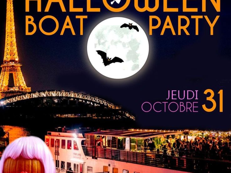 Halloween Boat Party 2019 à La Péniche Rivers King