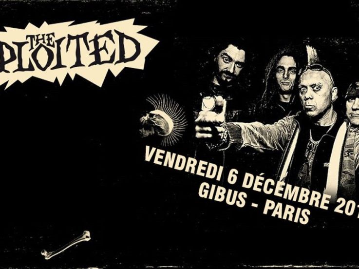 The Exploited en concert au Gibus à Paris