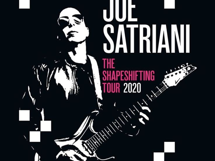 Joe Satriani en concert à l’Olympia de Paris en juin 2020