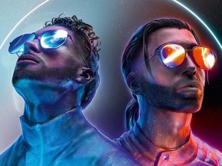 PNL en concert à l'AccorHotels Arena de Paris en juillet 2020