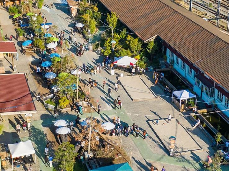 Ciné-karaoké géant et gratuit à la Cité Fertile