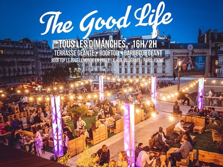 The Good Life sur les toits de Paris : opening avec Cut Killer