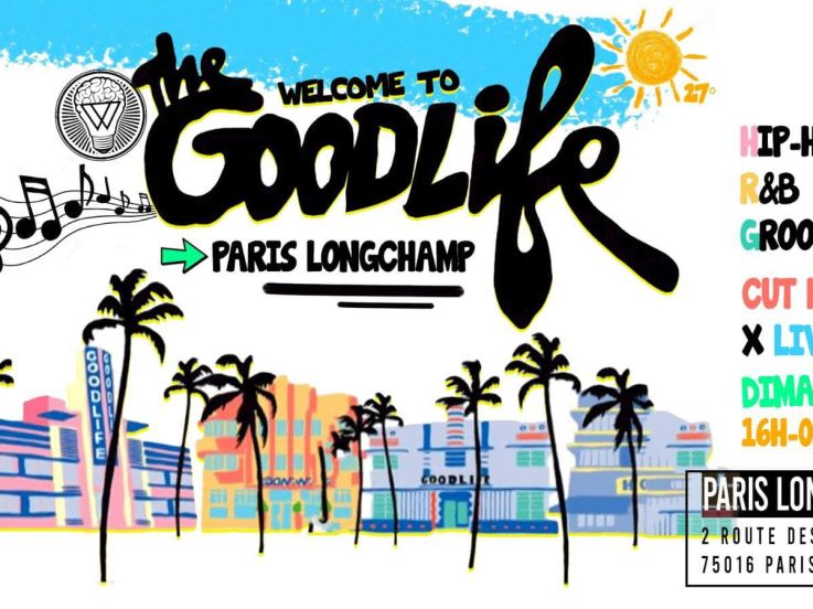 The Good Life à l’Hippodrome de ParisLongchamp avec Cut Killer
