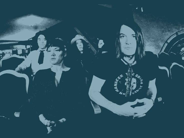 The Dandy Warhols en concert à l'Olympia à Paris en février 2021