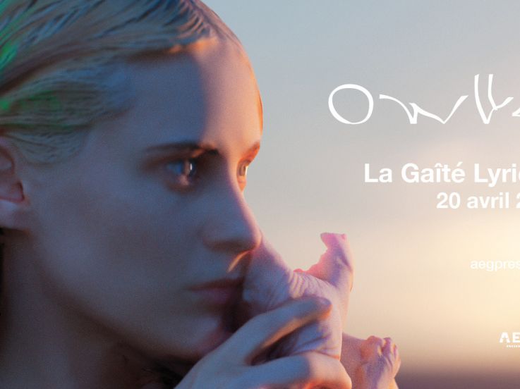Owlle en concert à La Gaîté Lyrique à Paris 