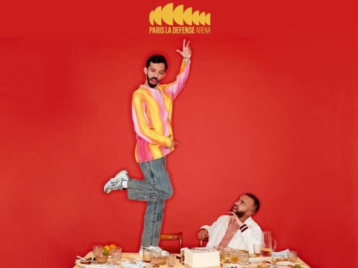 Bigflo & Oli en concert à Paris La Défense Arena en décembre 2023