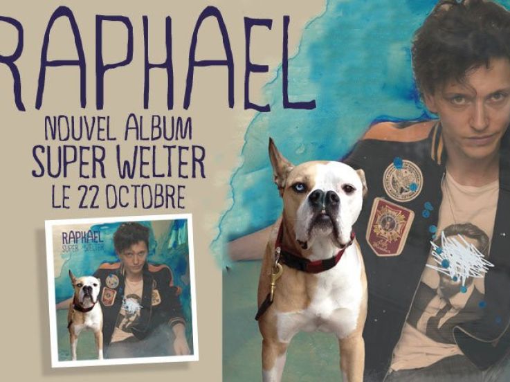 Raphaël en dédicace à la Fnac St Lazare pour la sortie de « Super Welter »