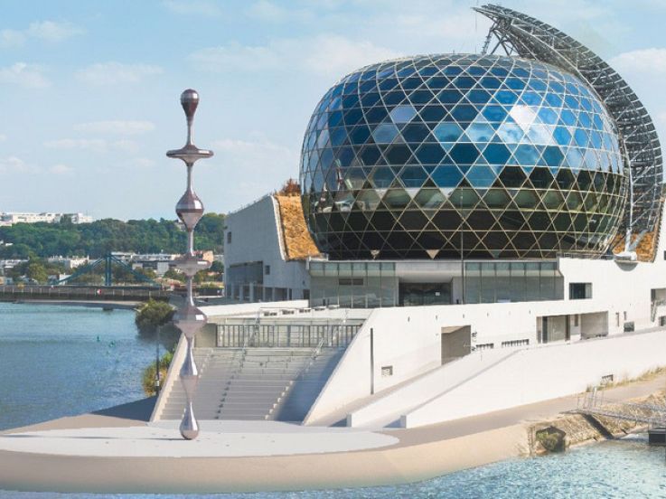 Ether : l’œuvre monumentale à La Seine Musicale à Boulogne-Billancourt