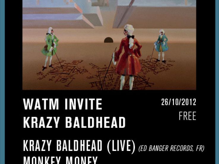 WATM invite Krazy Baldhead en live à la Villette Enchantée